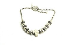 JAI By John Hardy Sterling Silver Bead & Cros...