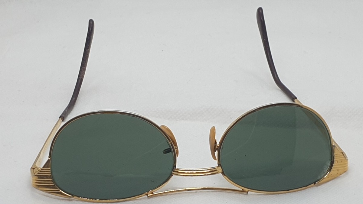 小物 Ray Ban BAUSCH&LOMB Made In Usa RAY-BAN Chromax USA Bausch Lomb Outdoorsman Arista Black BB