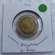 Argentina 1 Peso 1995 Coin  B7