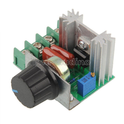 2000W 220V Voltage Regulators SCR Speed Controller Electronic Voltage Governor
