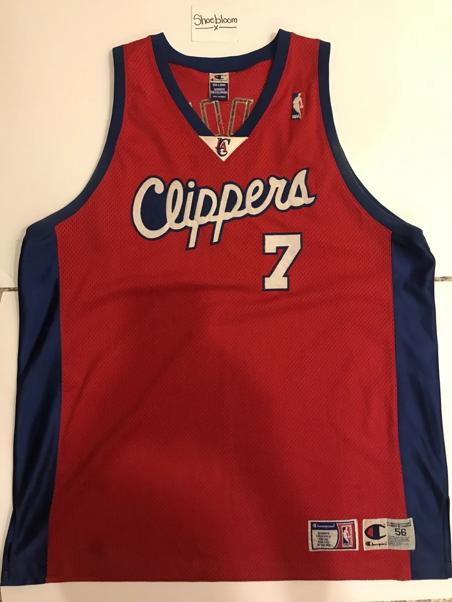 Champion Lamar Odom Los Angeles LA Clippers NBA Authentic Jersey Lakers  Size 56