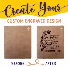 Personalized NIV Bible: Create Your Own Custom Engraved Design with a Designer