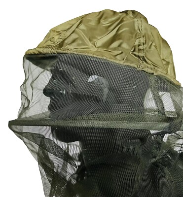 HEADNET HAT NEW MOSQUITO EEE VIRUS PROTECTION EASTERN EOUINE ENCEPHALITIS NETING