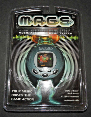 2001 MAGS Music Activated Game System HIT CLIPS Hasbro Handheld 40059 NIP