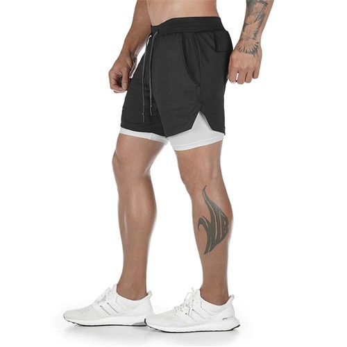 Men Running Shorts Sports Fitness Quick 