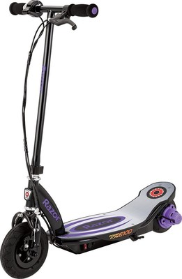 845423020064 RAZOR E100 PowerCore Kinder-Elektro-Scooter Lila ALU Razor