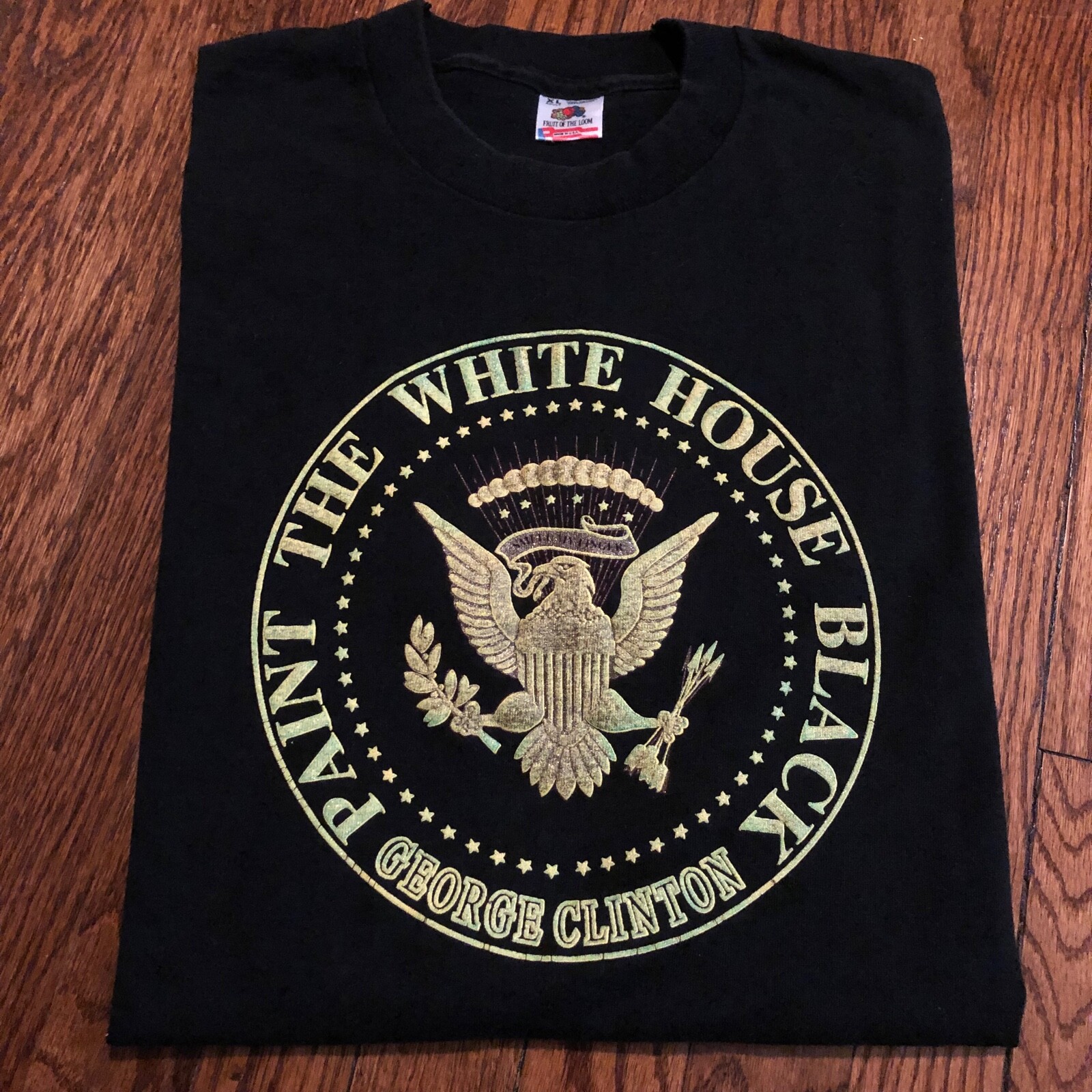 1993 Clinton Paint the White House black vtg 9… Gem