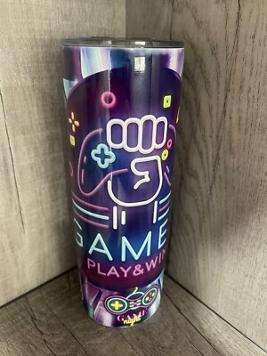 Graphic Skinny Tumbler- Ready Player One- 20oz Cup / Mug With Straw
