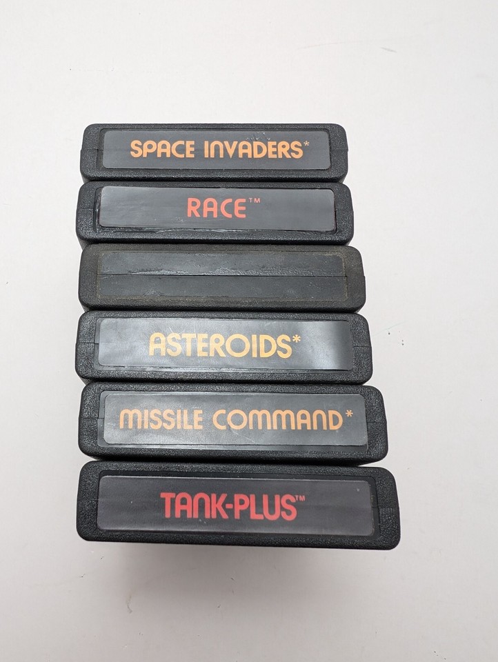 Atari 2600 Sears Roebuck Tele-Games Lot of 6 games cartridge only ...