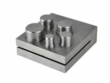 5 PC 1/2"-1" Circle Round Disc Cutter Punch Tool Gold Silver Metal Coins Jewelry