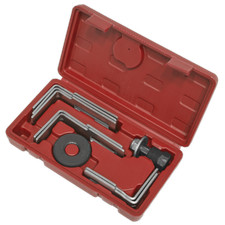 Image of Sealey Fuel Tank Sender Spanner Set 9pc 24mm Hex Drive Garage Workshop DIY