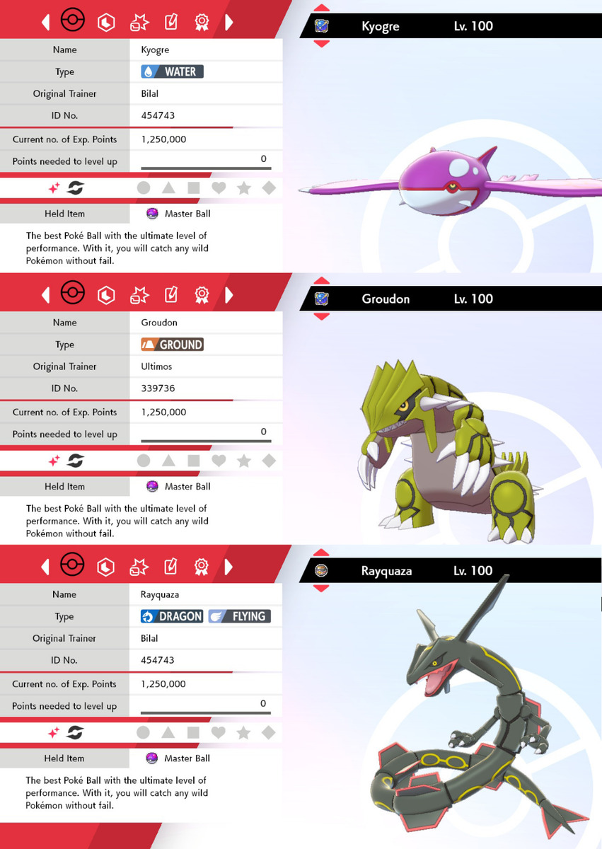 New Legendary Shiny forms designed ahead of Pokemon Isle of Armor