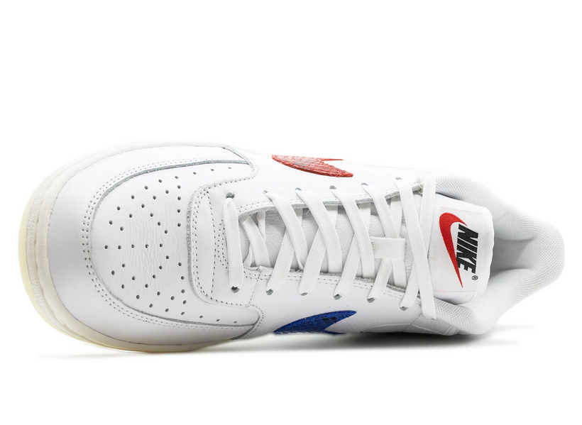 NEW - Nike Sky Force 3/4 Premium Snakeskin Shoes White/Red/Blue CW7074-100 Rare NEW - Nike Sky Force 3/4 Premium Snakeskin Shoes White/Red  main image 2