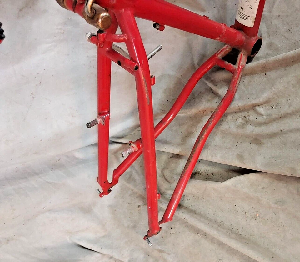 1980s Gary Fisher MTB Bike Frame 15.5" Small Hardtail Rigid Cantilever Steel - Image 4 of 4