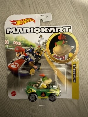 Hot Wheels Mario Kart Bowser Jr Flame Flyer BNIB