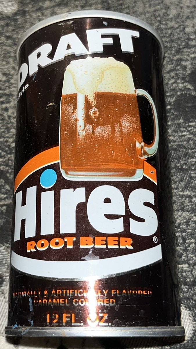 VINTAGE HIRES ROOT BEER PULL TAB STEEL CAN | eBay
