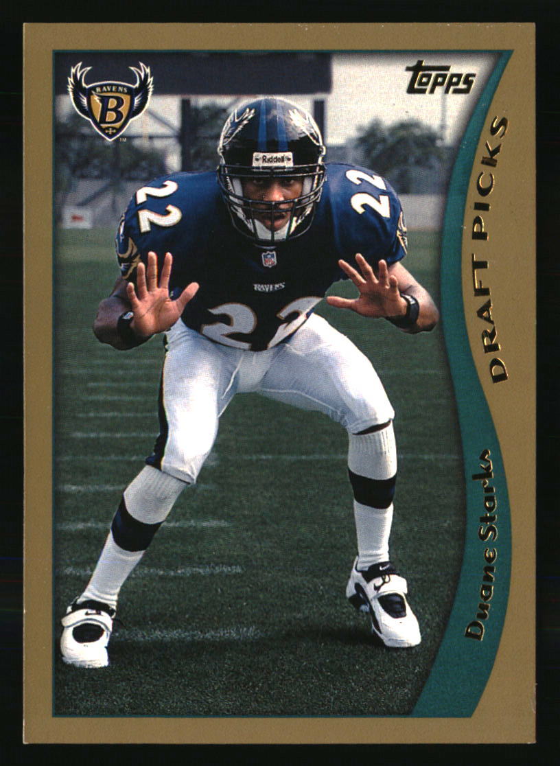Duane Starks 1998 Topps #333 FOOTBALL Card