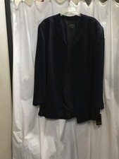Dana Buchman Navy Blazer Jacket