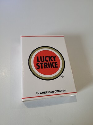 Zippo Lucky Strike neuf new lighter vintage with ovp