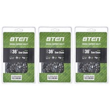 Ripping Chainsaw Chain 36 Inch .063 3/8 115DL for Poulan Husqvarna Dolmar 3 Pack