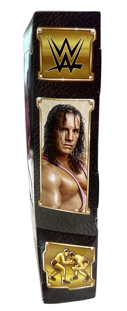 WWE BRET HART SIGNED DEFINING MOMENTS ELITE RINGSIDE EXCLUSIVE