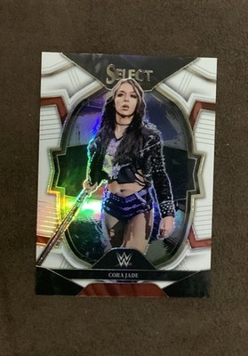 CORA JADE 2023 WWE Panini Select WHITE Concourse Prizm 18/125 #63 NXT