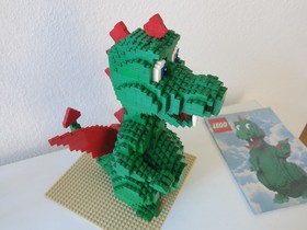 LEGO 3724 - Ollie the Dragon / Dragon - Creator Expert - with BA!