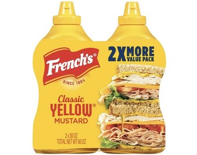 French's Classic Yellow Mustard - 2/30 Oz by French's