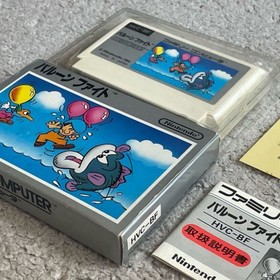 BALLOON FIGHT Nintendo Famicom Japan Import Free shipping FedEx DHL Tested