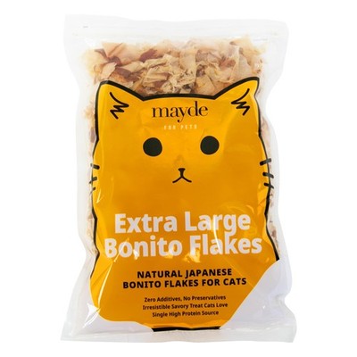 Bonito Flakes for Cats & Dogs - 100% Natural High-Protein Fish Treats for Cat...