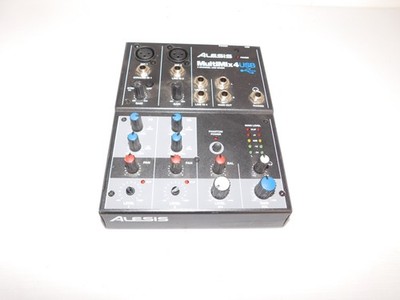 ALESIS MULTIMIX4 4 CHANNEL USB MIXER (SJB34)