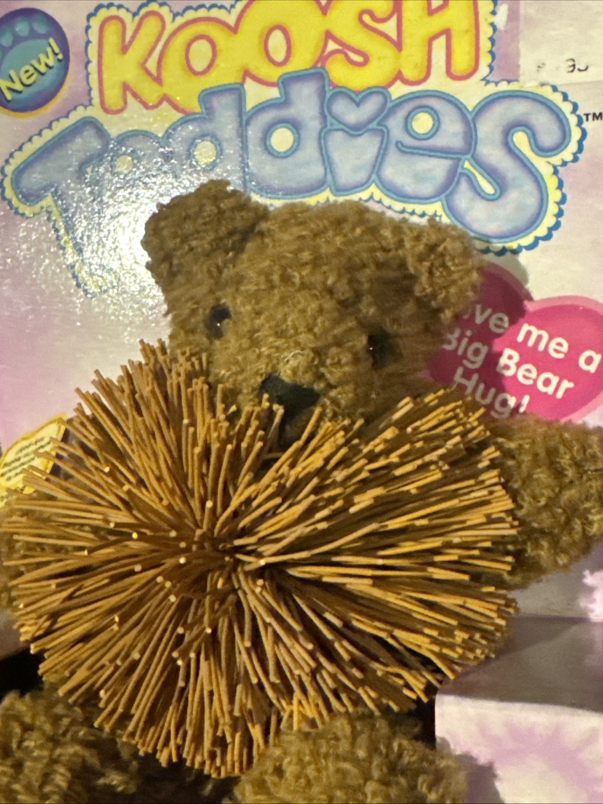 1999 Koosh Teddies Teddy Bear by OddzOn Truffles NOS Bigelow