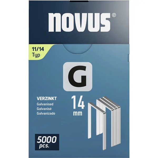 5000Er Multipack Novus Tools 042-0769 Flachdrahtklammern Typ 11 5000 St.-image