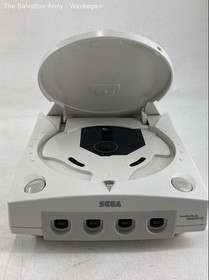 Sega Dreamcast HKT-3000 White Video Game Home Console System With Two Controller