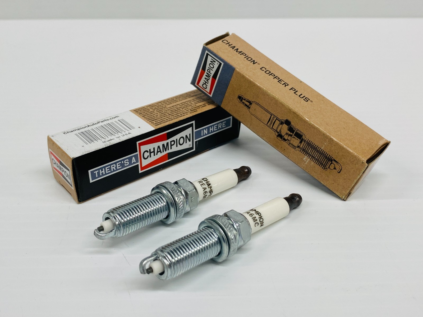 Champion REA6MC - OEM Polaris 3022438 Spark Plug - 2 Pack - Sportsman 850 ATV