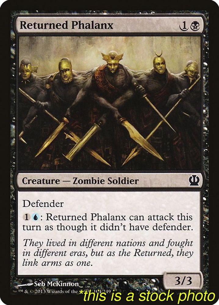 Magic Returned Phalanx Theros 104 Foil Moderately Played