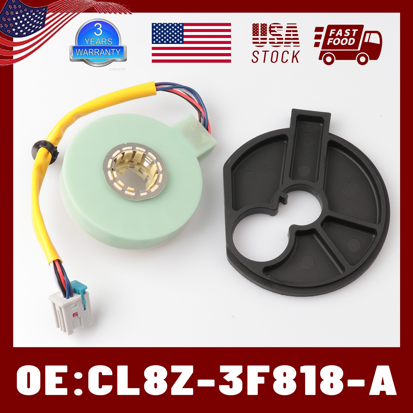 OEM Steering Torque Sensor Set Fits for Ford Escape 2008-2012 CL8Z-3F818-A NEW