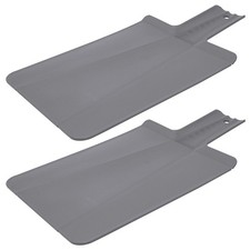 Schneidebretter klappbar 2er Set Westmark grau Flexi Kunststoff 40x30 cm