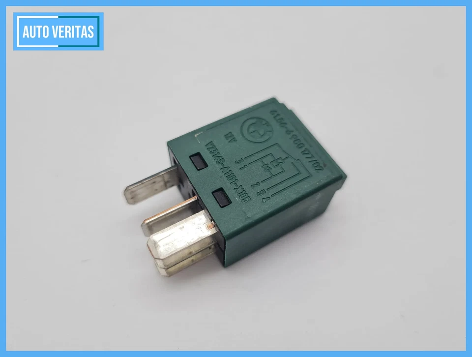 Original BMW 1er/2er/3er/5er/6er/X1/X2/X3/X5 Relay Green 61366980177 - Image 4 of 4