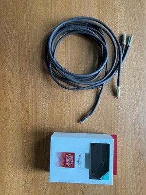 Accuphase ASL-30 - the set of two dark brown RCA cables