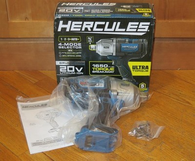 Hercules 3/4''-Drive Ultra-Torque Brushless Impact Wrench - HCB95B - TOOL ONLY