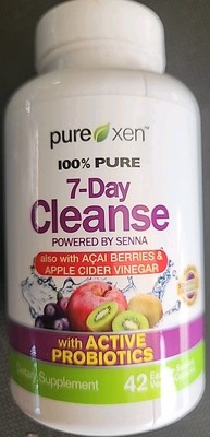 Purely Inspired 7-Day Cleanse  Powered By Senna 42 Caps Exp Date 08/26