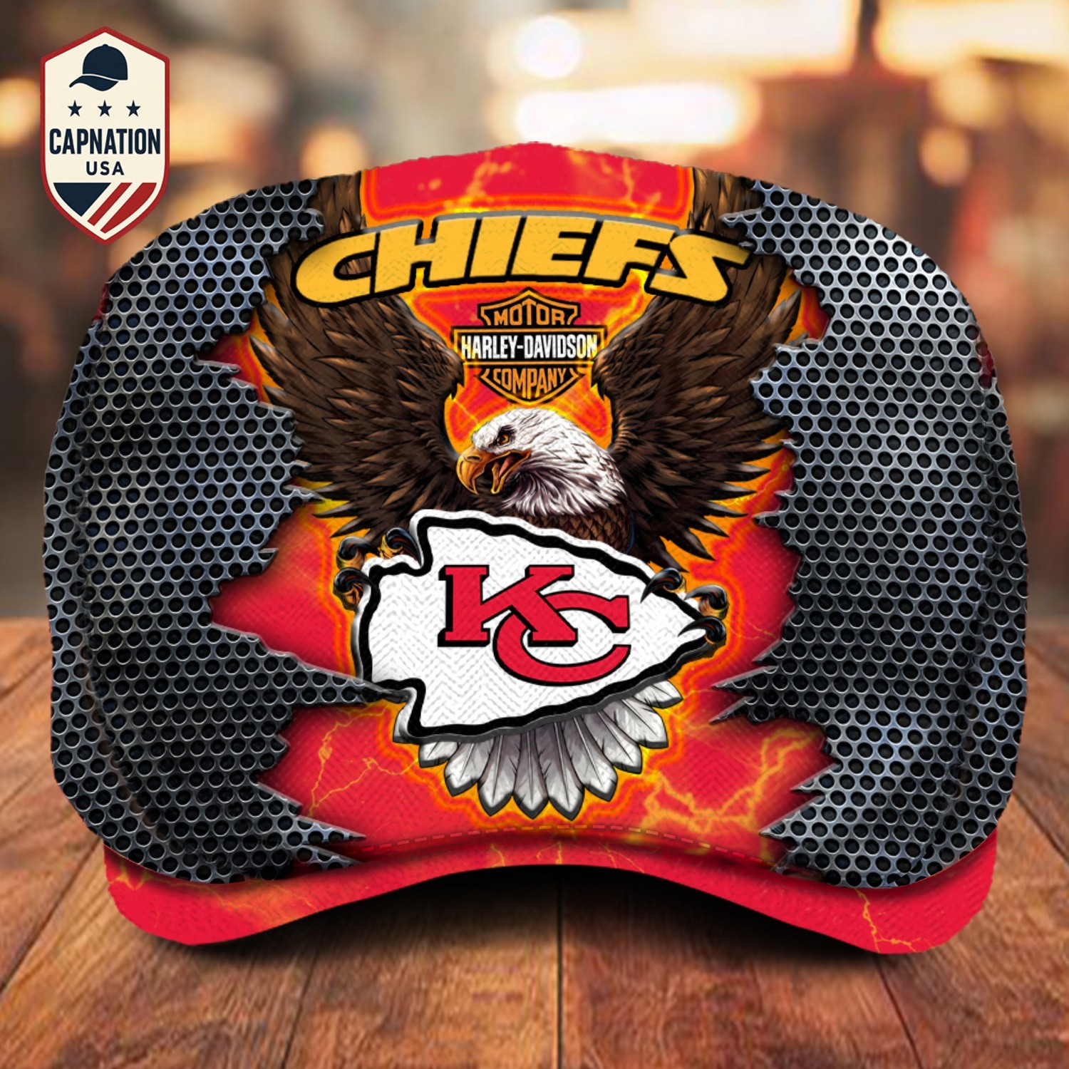 Kansas City Team Chiefs Jeff Cap NFL Jeff Cap Newsboy Cap Harley Golf Cap For Me
