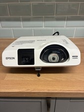 Epson EB-536Wi WXGA Projector 3LCD 3400 Lumens Short Throw HDMI 270 Lamp Hours
