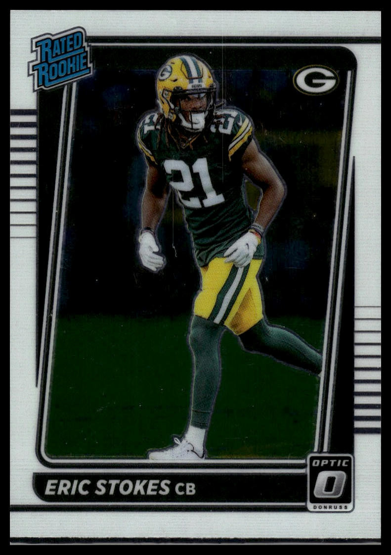 2021 Donruss Optic #251 Eric Stokes Rated Rookie