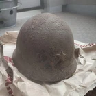 HAUNTED Japanese Imperial Army Helmet Type-90 WW2 Military Original item SALTY
