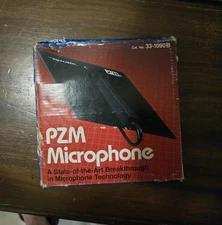 Realistic PZM Microphone Pressure Zone Microphone Model Number 33-1090B