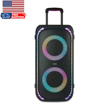 onn Large Party Speaker Gen 2 with LED Lighting FREE SHIPPING