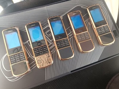 NEW Nokia 8800e Sapphire Arte Black/Brown Rose Gold Full Housing Covers Cases