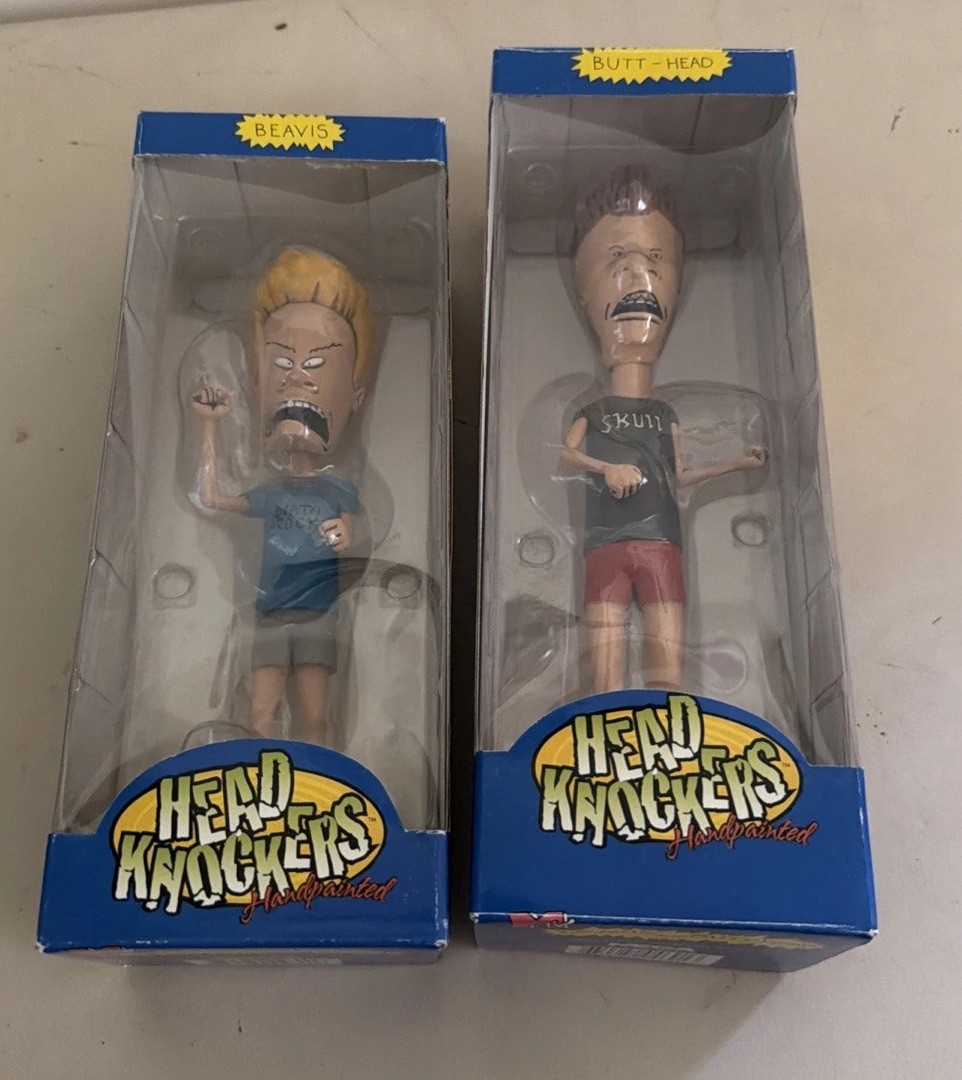 NECA Beavis & Butt-Head: Beavis And Butt-Head Knocker Bobblehead 2